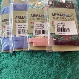 Armacillo Women’s Panties - Mixed Colors (4 Pack)